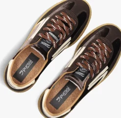 bruine puraai lage sneakers 6.01 xs