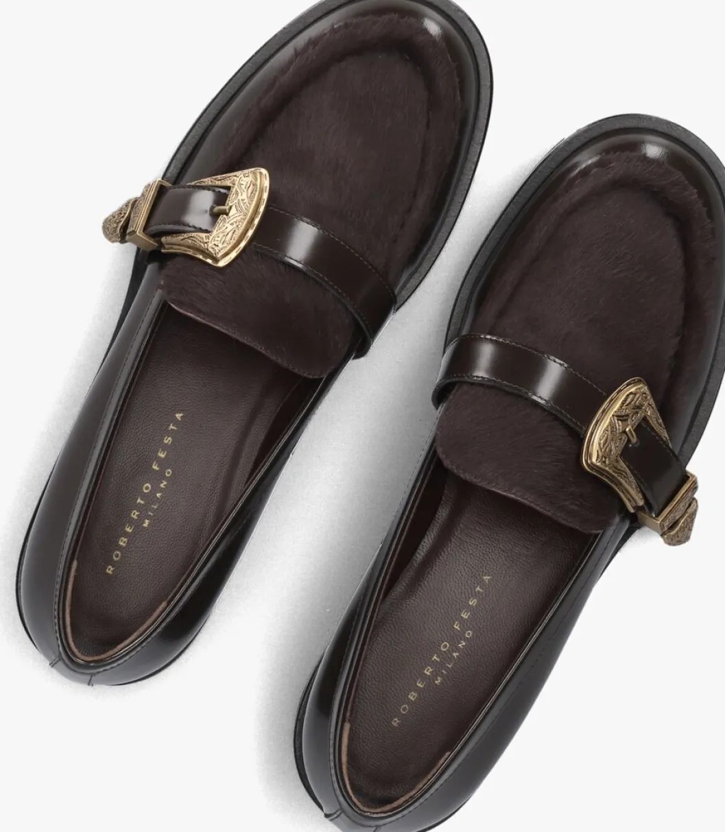 bruine roberto festa loafers lira