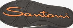 bruine santoni hoge sneakers 22131