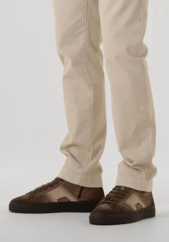 bruine santoni hoge sneakers 22131