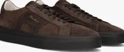 bruine santoni lage sneakers sue sneaker