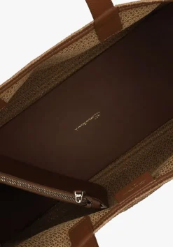 bruine santoni schoudertas 2447