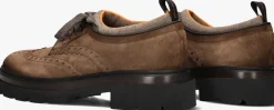 bruine santoni veterschoenen 18936