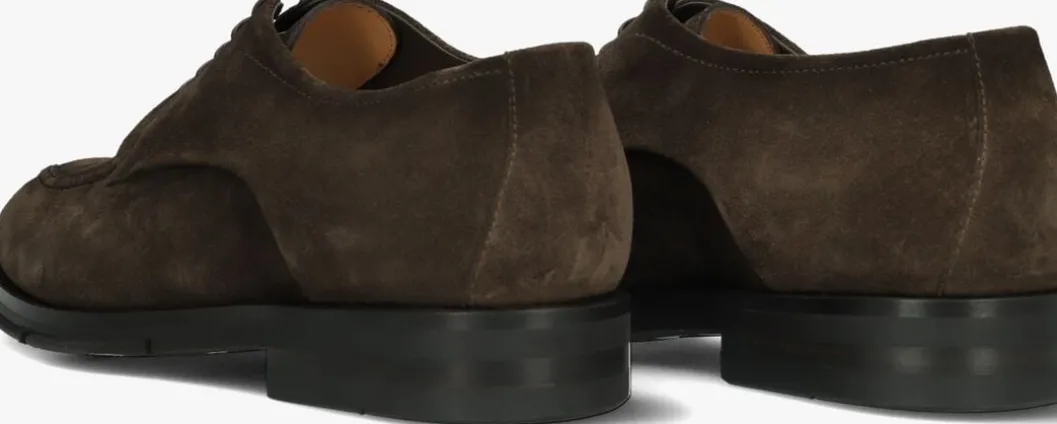 bruine santoni veterschoenen justin 18567