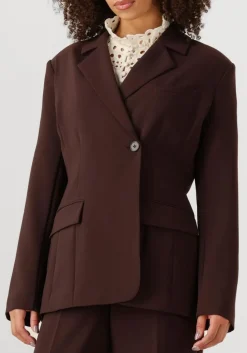 bruine second female blazer fique fitted blazer