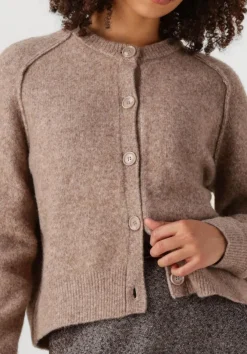 bruine second female vest banja knit raglan cardigan