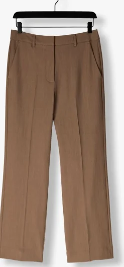bruine second female wijde broek neel classic trousers
