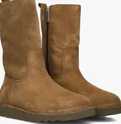 bruine shabbies enkelboots palissa mia high zip