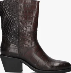 bruine shabbies enkellaarsjes juul ankle boot