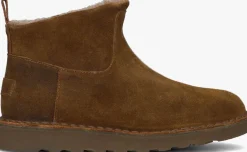 bruine shabbies vachtlaarzen palissa ankle boot