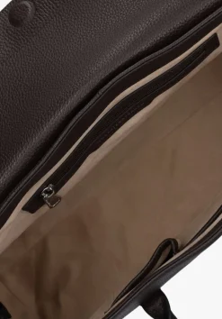 bruine smaak amsterdam schoudertas barbara xl