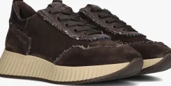 bruine softwaves lage sneakers 8.95.22