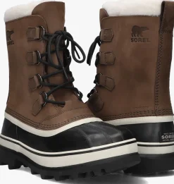 bruine sorel veterboots caribou