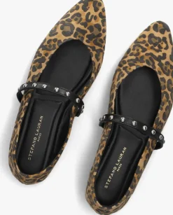 bruine stefano lauran ballerina's x1417