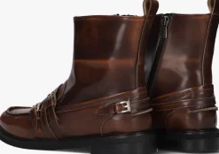 bruine stefano lauran enkellaarsjes 12096