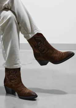 bruine stefano lauran enkellaarsjes 702-12