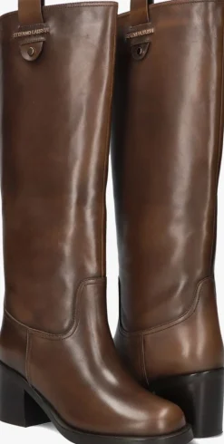 bruine stefano lauran hoge laarzen gr2107