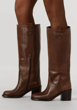 bruine stefano lauran hoge laarzen gr2107