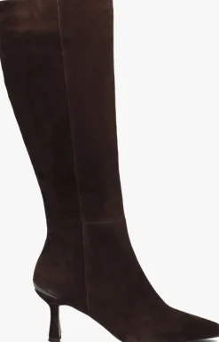 bruine stefano lauran hoge laarzen bota