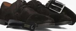 bruine stefano lauran nette schoenen stefano lauran veter