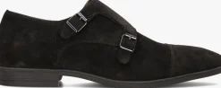 bruine stefano lauran nette schoenen stefano lauran gesp