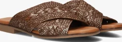 bruine stefano lauran slippers s3107