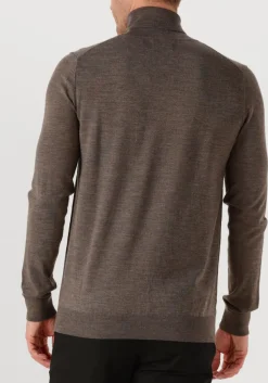 bruine stefano lauran trui col