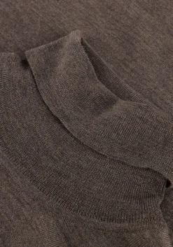 bruine stefano lauran trui col