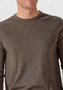 bruine stefano lauran trui crew