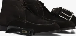 bruine stefano lauran veterschoenen 92303