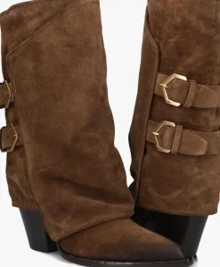 bruine strategia hoge laarzen e-4491