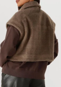 bruine studio ar bodywarmer plume