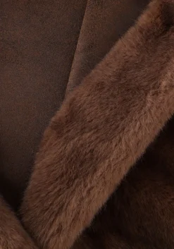 bruine studio ar faux fur jas olena