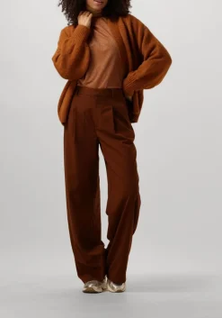 bruine summum top smocked top fine lurex jersey