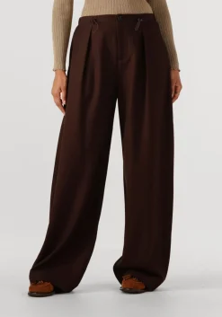 bruine suncoo wijde broek jio