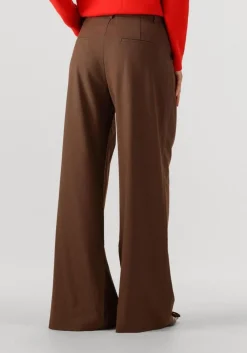 bruine suncoo wijde broek jonas