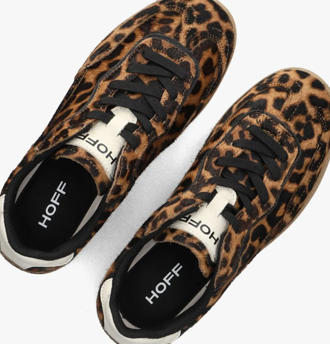 bruine the hoff brand lage sneakers alley leopard