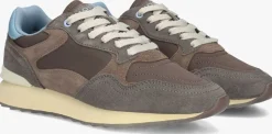 bruine the hoff brand lage sneakers amsterdam