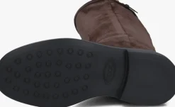 bruine tod's hoge laarzen xxw20l0jm50