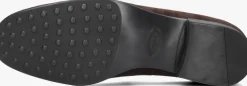 bruine tod's loafers mocassino gomma 35l