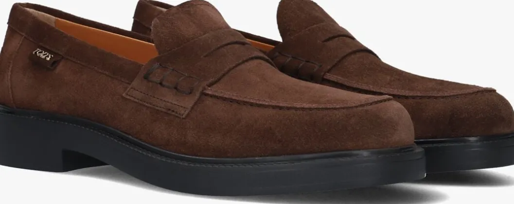 bruine tod's loafers xxw20l0ip70re0s611