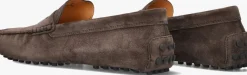 bruine tod's mocassins mocassino gommino 22l
