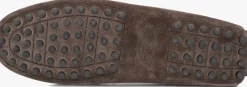 bruine tod's mocassins mocassino gommino 22l