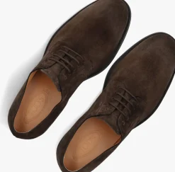 bruine tod's veterschoenen xxm75l0jk80