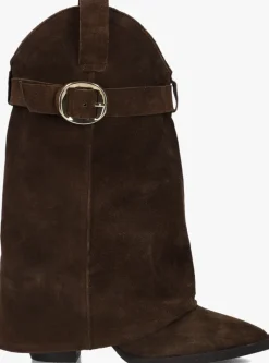 bruine toral hoge laarzen folk