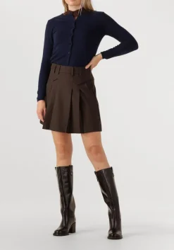 bruine twinset milano hoge laarzen 252tcp080