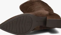 bruine unisa hoge laarzen jefri