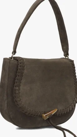 bruine unisa schoudertas zdatil