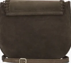 bruine unisa schoudertas zdatil