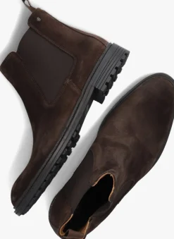 bruine van bommel chelsea boots sbm-60004